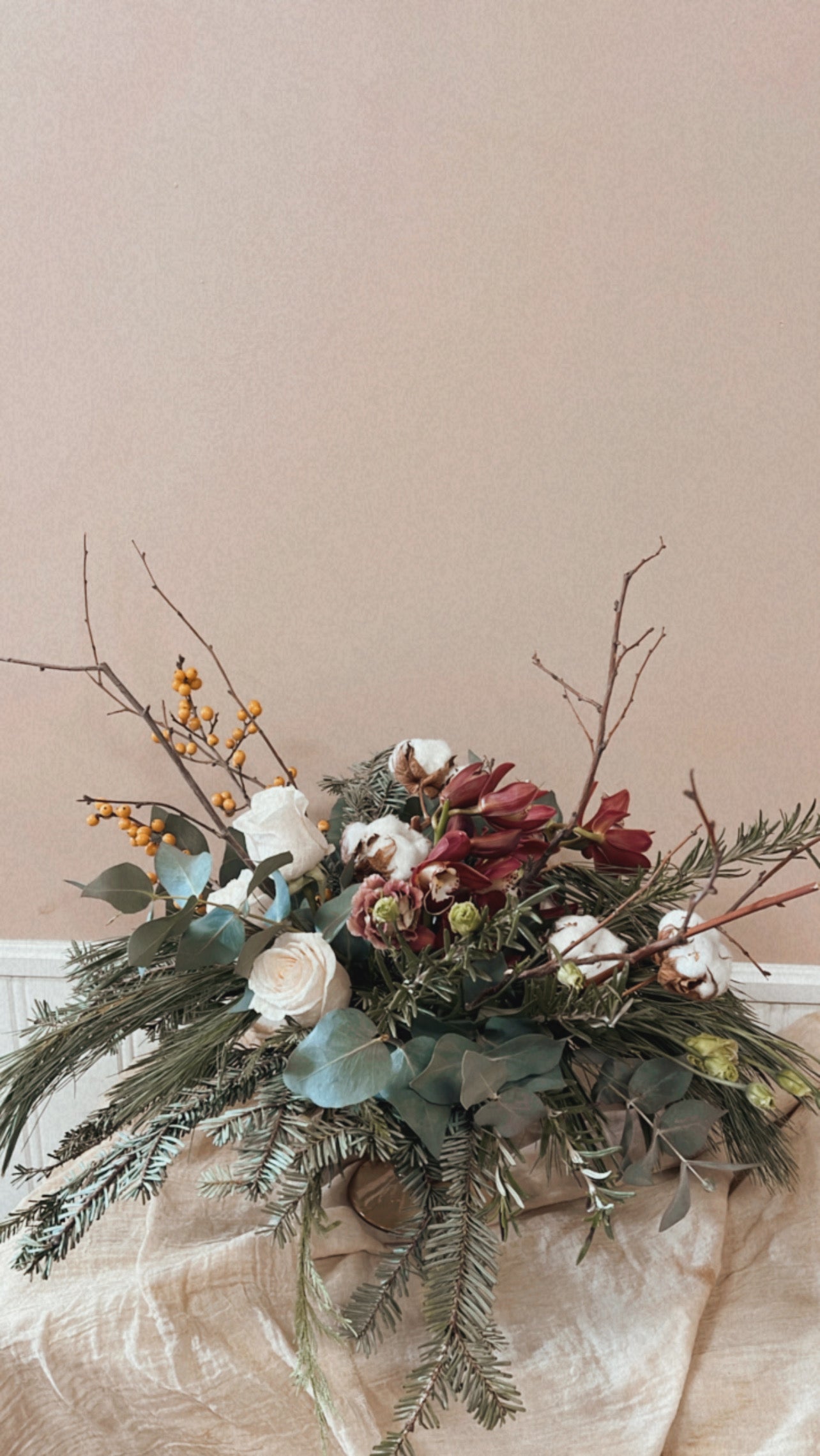 Seasonal Blooming Wood Box