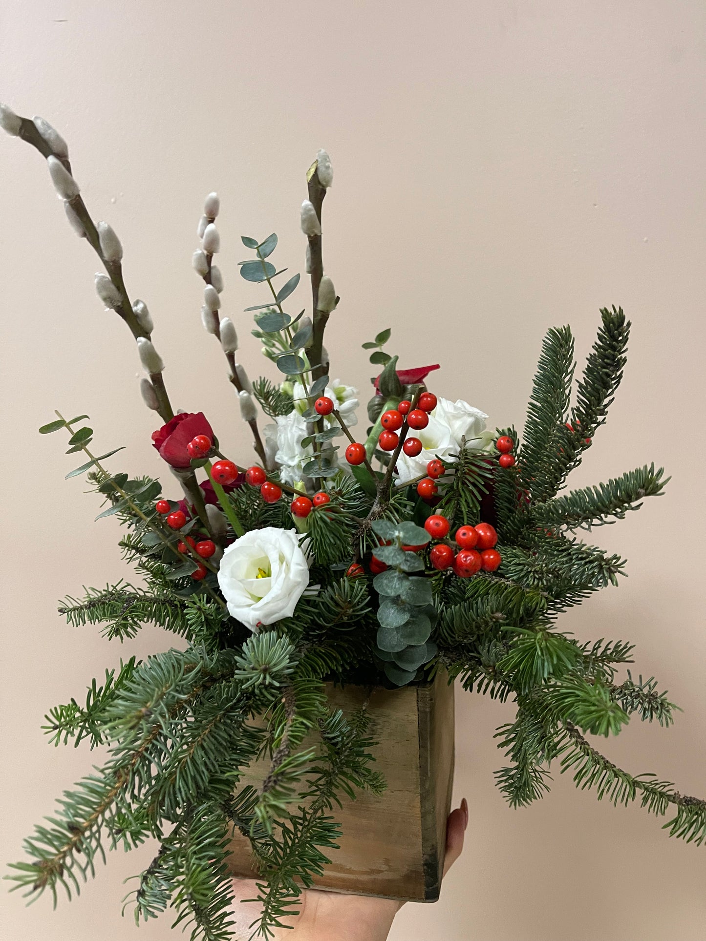 Seasonal Blooming Wood Box || FALL BLOOMS ||