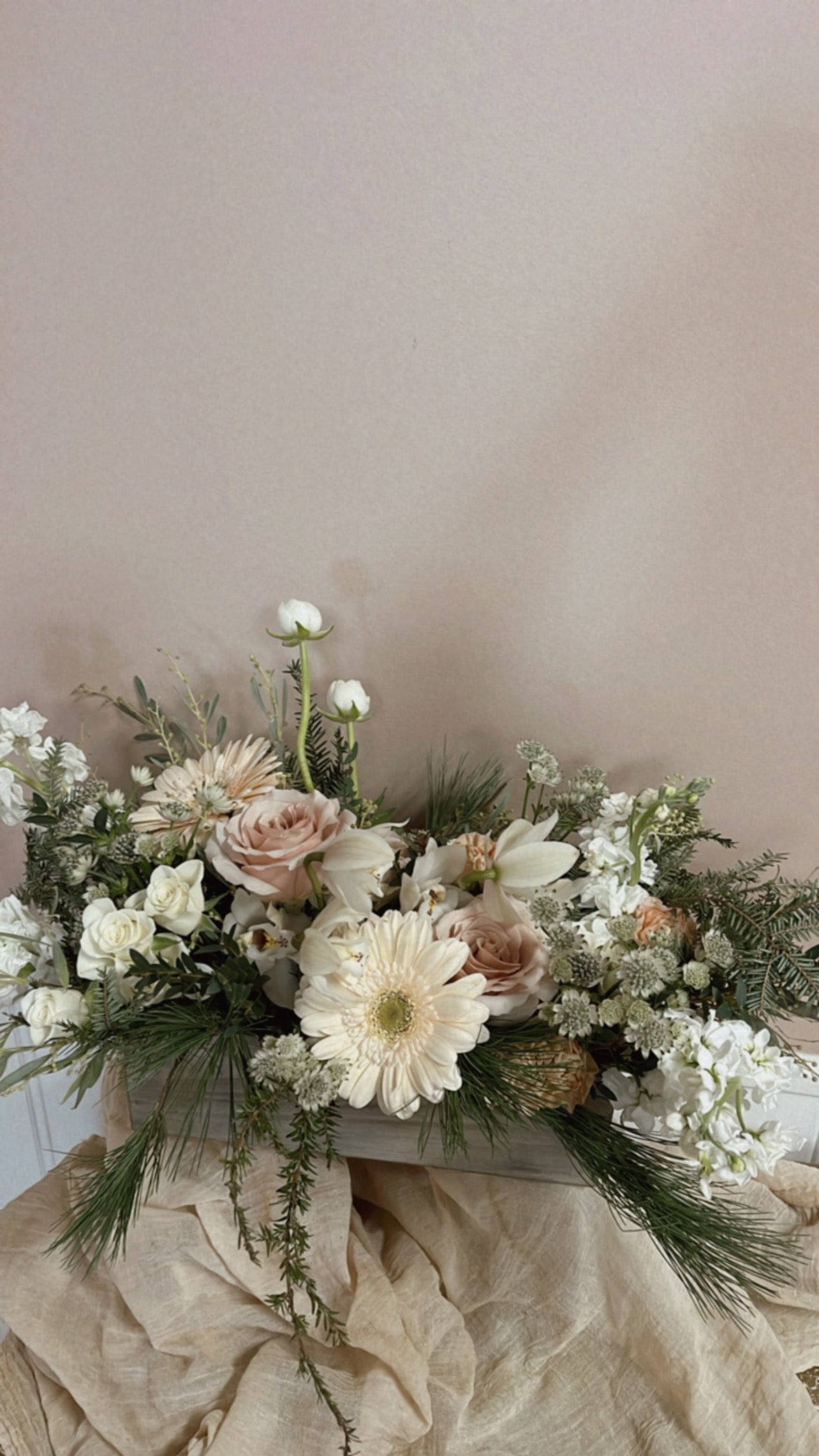 Seasonal Blooming Wood Box || FALL BLOOMS ||