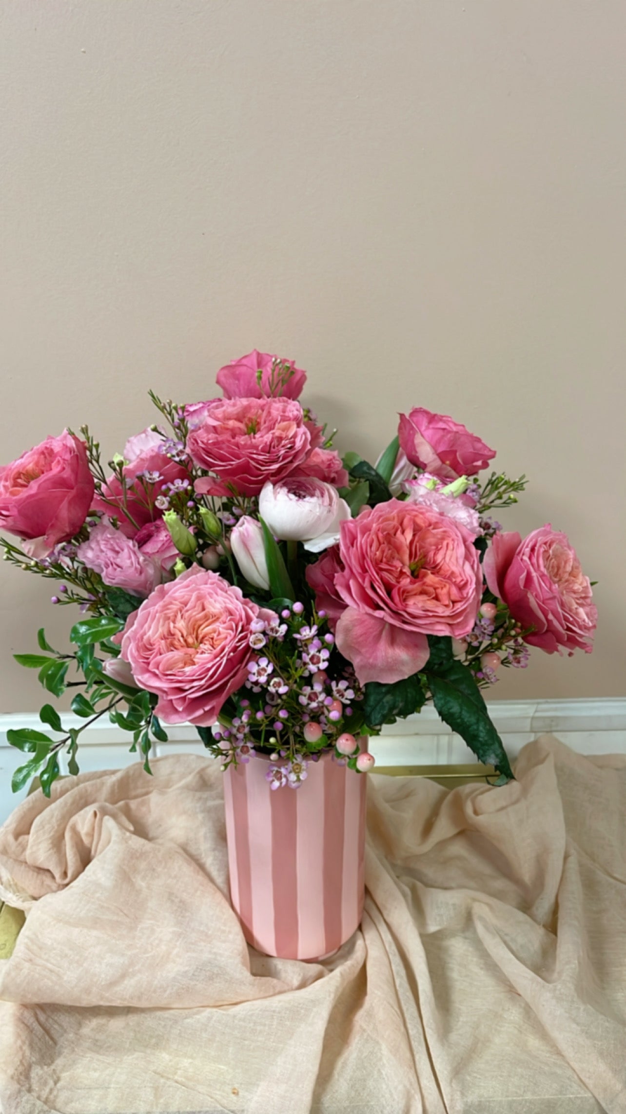 Pretty in Pink Vase