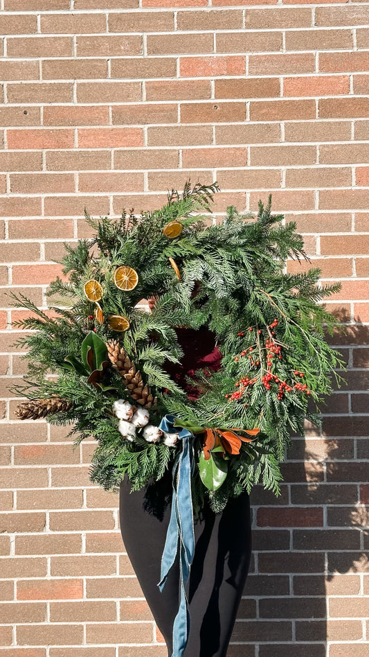 Wreath Workshop | Saturday Nov 23 | 2:30pm-4pm)