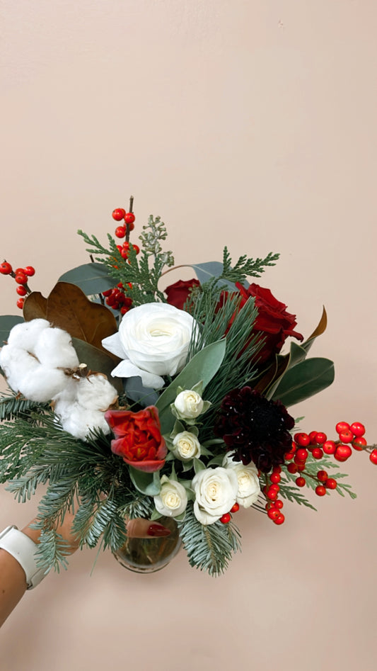 Holiday In Bloom Vase