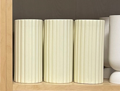 Butter Colum Vase