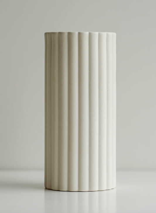 Butter Colum Vase