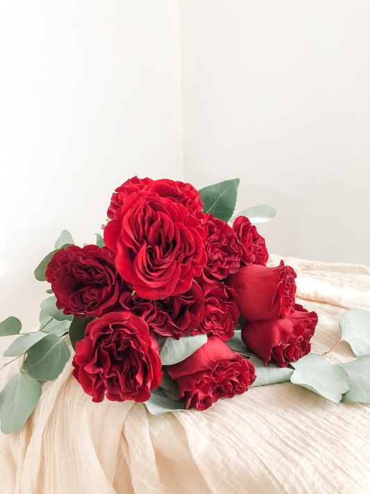 'Hearts' Red Roses